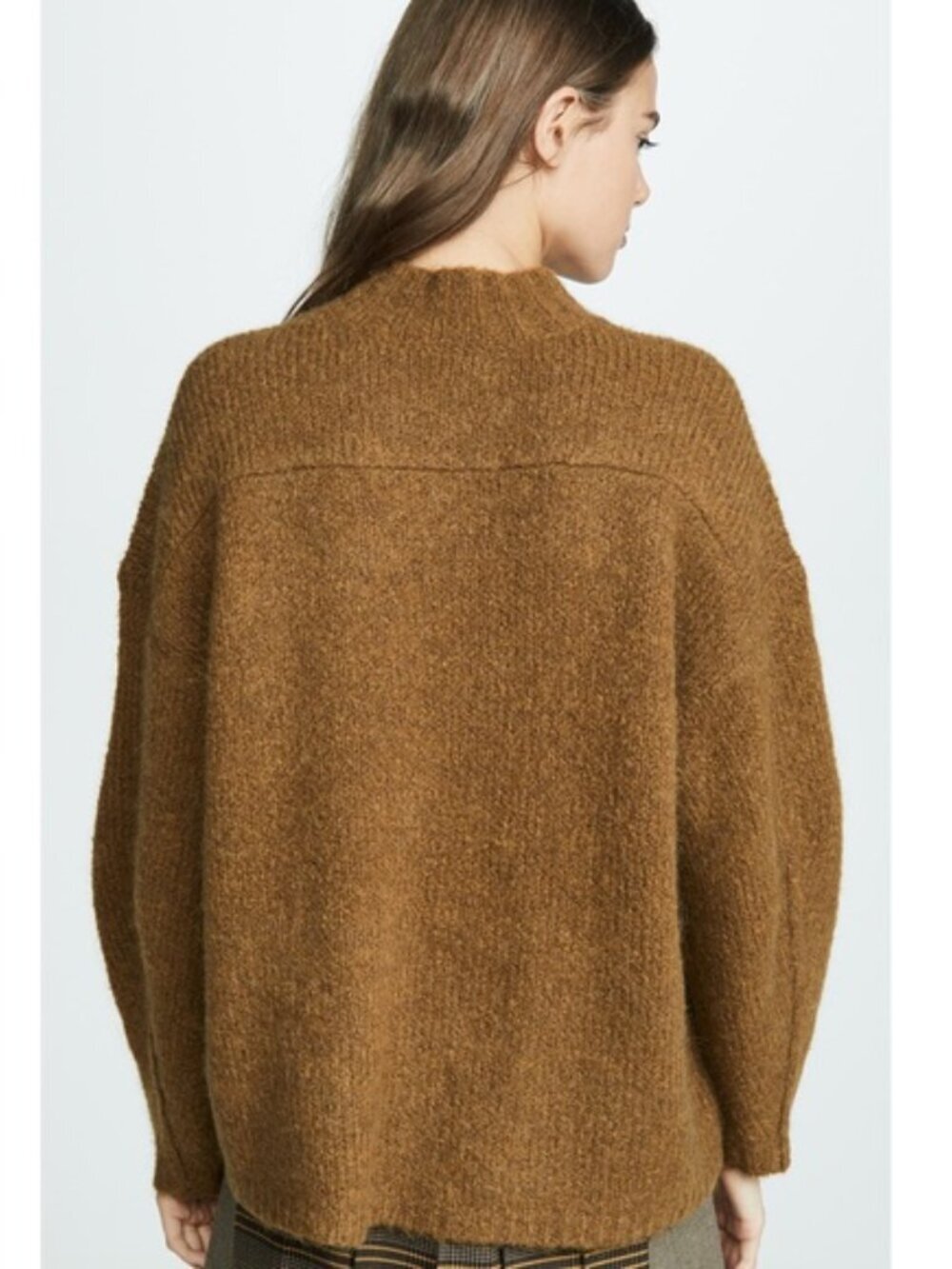 3.1 Phillip Lim Mock-Neck Drop-Shoulder Pullover Sweater Size XS 8288 - Picture 3 of 8